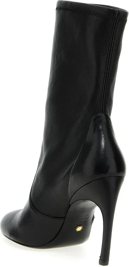 Stuart Weitzman Lux Curl Ankle Boots - Image 2