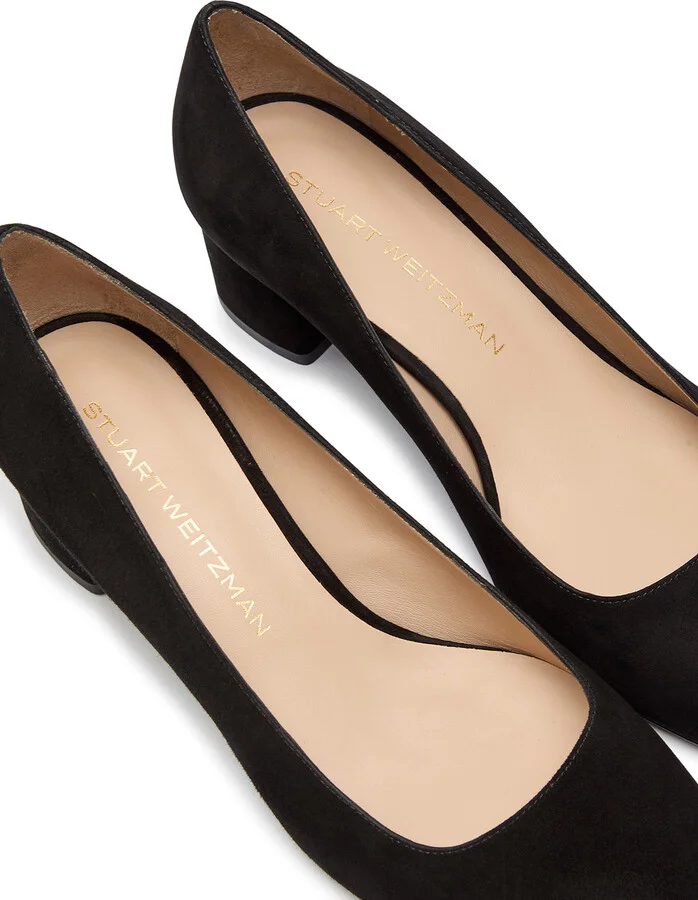 Stuart Weitzman Maeve 50 Suede Pumps - Image 3