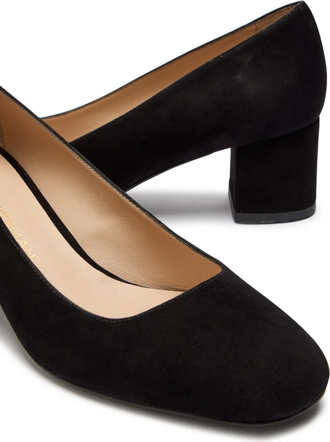 Stuart Weitzman Maeve 50 Suede Pumps - Image 4
