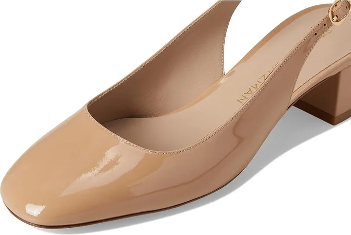 Stuart Weitzman Maeve Slingback 35 High Women's Heels Adobe : 9 M - Image 7