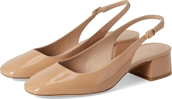 Stuart Weitzman Maeve Slingback 35 High Women's Heels Adobe : 9 M