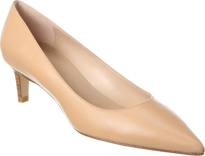 Stuart Weitzman Mara 50 Leather Pump