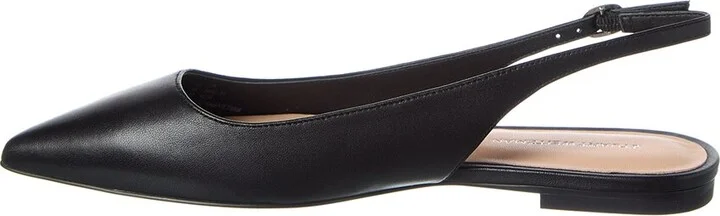 Stuart Weitzman Mara Leather Slingback Flat - Image 2
