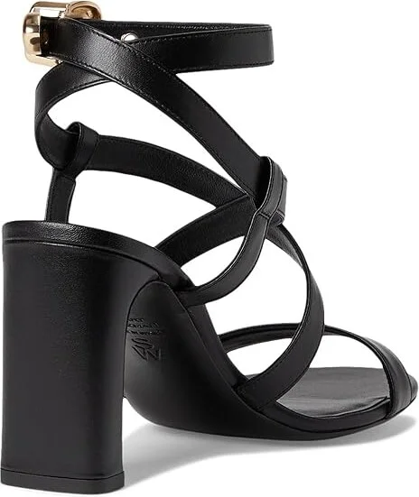 Stuart Weitzman Maven Block 85 Women's Shoes Black : 5 M, Leather - Image 4