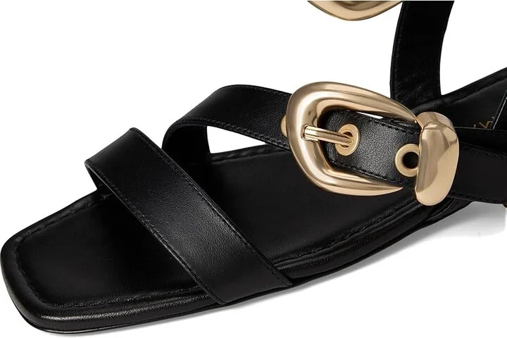 Stuart Weitzman Maven Sandals Women's Shoes Black : 6.5 M, Leather - Image 7