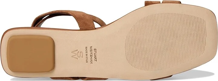 Stuart Weitzman Maven Sandals Women's Shoes Doe : 8 M, Leather - Image 3