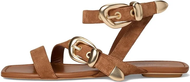 Stuart Weitzman Maven Sandals Women's Shoes Doe : 8 M, Leather - Image 6