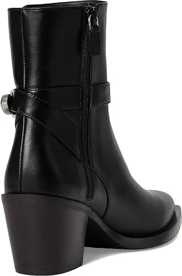 Stuart Weitzman Maven Western Bootie Women's Shoes Black : 9.5 M, Leather - Image 4