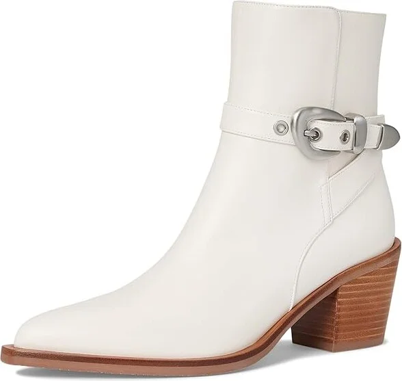 Stuart Weitzman Maven Western Bootie Women's Shoes Black : 9.5 M, Leather - Image 11
