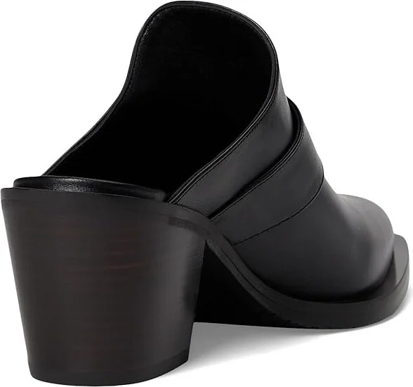 Stuart Weitzman Maven Western Mule Women's Shoes Black : 6 M, Leather - Image 4