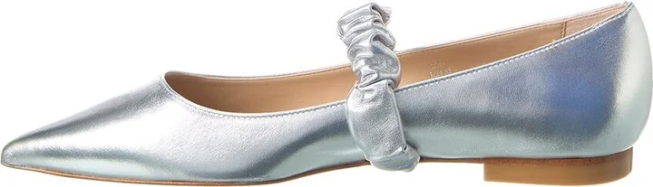 Stuart Weitzman Maxine Leather Ballet Flat - Image 2