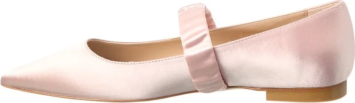 Stuart Weitzman Maxine Satin Ballet Flat - Image 2