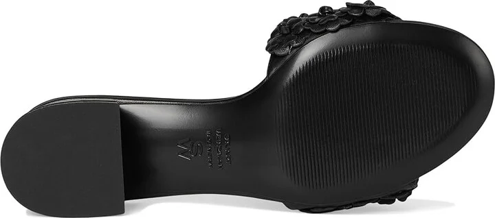 Stuart Weitzman MEADOW BLOCK SLIDE 35 Women's Sandals Fawn : 5 M, Leather - Image 9