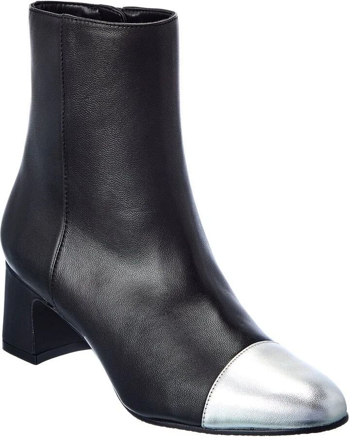 Stuart Weitzman Milla 60 Leather Bootie