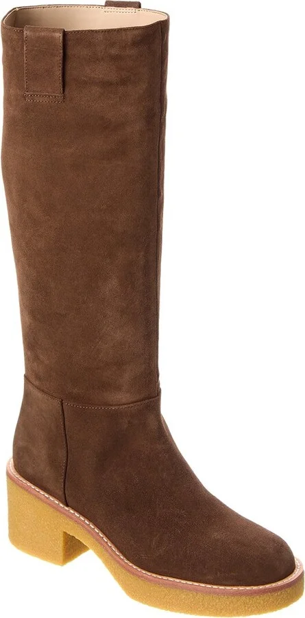 Stuart Weitzman Montana Slouch Suede Boot