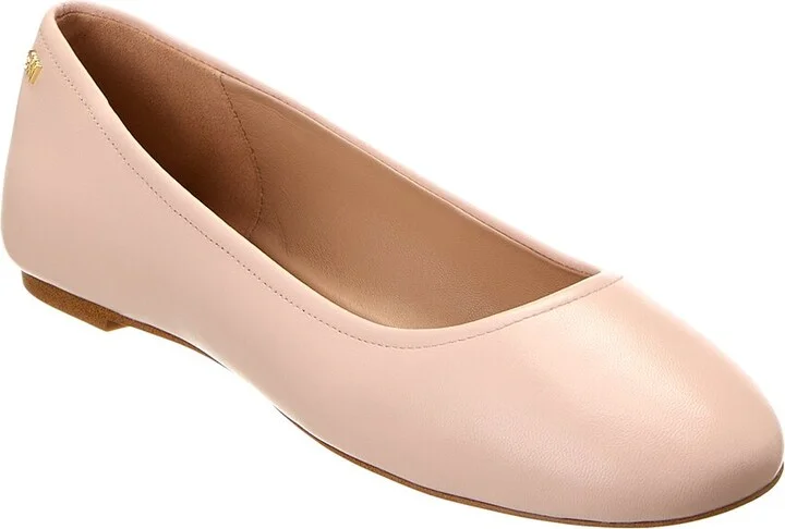 Stuart Weitzman Nadine Leather Flat