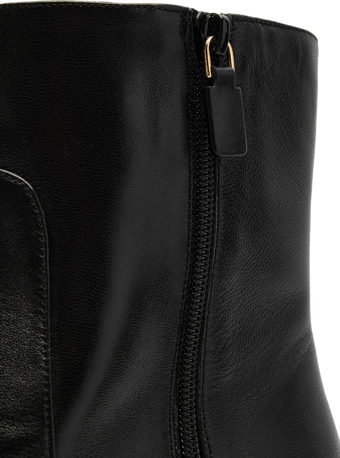 Stuart Weitzman Naomi 50 Leather Ankle Boots - Image 4