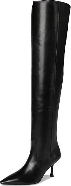 Stuart Weitzman Naomi 75 Tall Boot Women's Flat Shoes Black : 7.5 M, Leather/Suede - Image 5