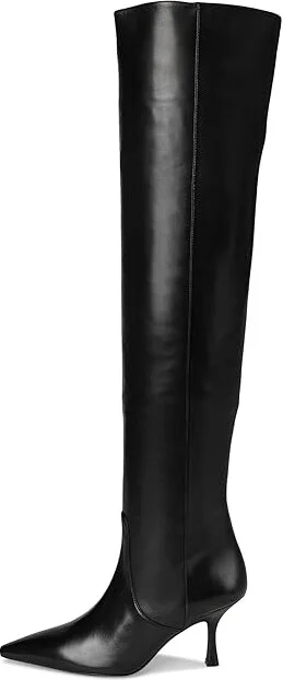 Stuart Weitzman Naomi 75 Tall Boot Women's Flat Shoes Black : 7.5 M, Leather/Suede - Image 6