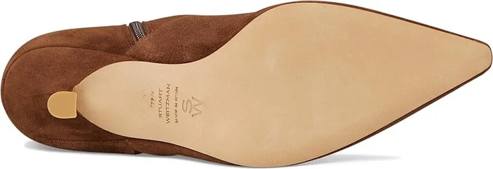 Stuart Weitzman Naomi 75 Tall Boot Women's Flat Shoes Deep Coffee : 6.5 M, Leather/Suede - Image 3