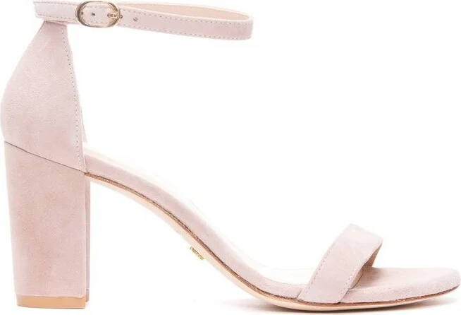 Stuart Weitzman Nearlynude Heeled Sandals