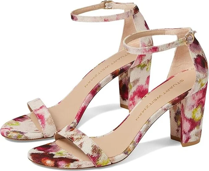 Stuart Weitzman Nearlynude High Women's Heels Pink : 6.5 M, Leather