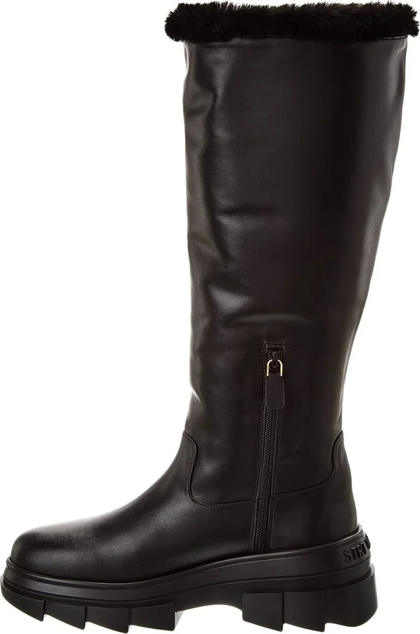 Stuart Weitzman Noho Cozy Leather Knee-High Boot - Image 2