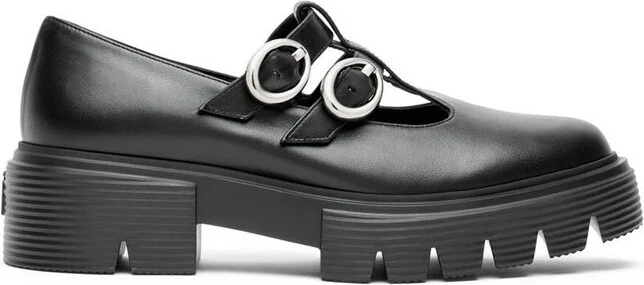 Stuart Weitzman Nolita Buckled Mary Jane Shoes