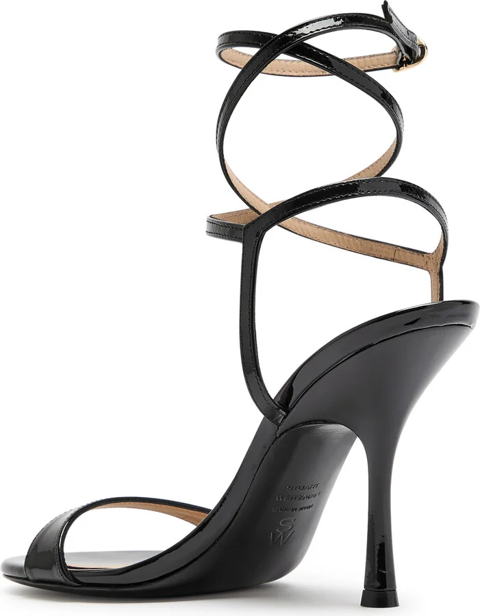 Stuart Weitzman Nudist 100 Patent Leather Sandals - Image 2