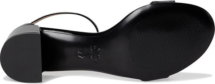 Stuart Weitzman Nudist Block 50 Women's Shoes Black : 5 M, Leather - Image 3