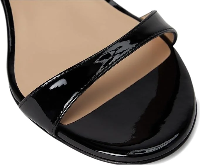 Stuart Weitzman Nudist Block 50 Women's Shoes Black : 5 M, Leather - Image 7