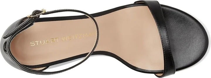 Stuart Weitzman Nudist Block 75 Women's Sandals Adobe 1 : 11.5 M, Leather - Image 8