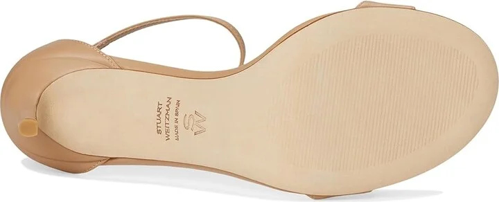 Stuart Weitzman Nudist Ii Sandal 75 Women's Sandals Adobe 1 : 10.5 M, Leather - Image 3