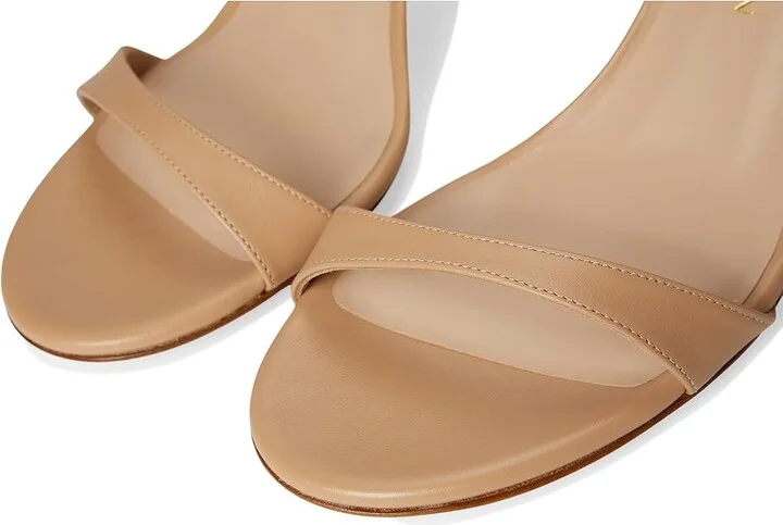 Stuart Weitzman Nudist Ii Sandal 75 Women's Sandals Adobe 1 : 10.5 M, Leather - Image 7