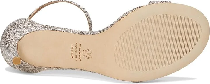 Stuart Weitzman Nudist Ii Sandal 75 Women's Sandals Poudre : 7 M, Leather - Image 3