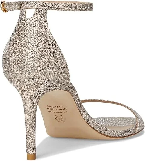 Stuart Weitzman Nudist Ii Sandal 75 Women's Sandals Poudre : 7 M, Leather - Image 4