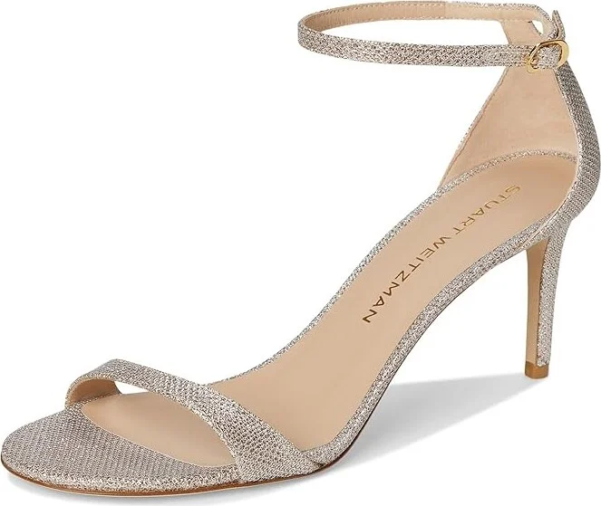 Stuart Weitzman Nudist Ii Sandal 75 Women's Sandals Poudre : 7 M, Leather - Image 5