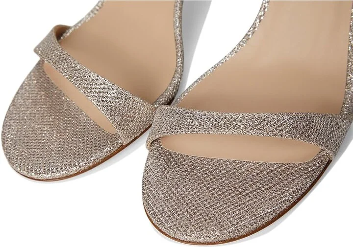 Stuart Weitzman Nudist Ii Sandal 75 Women's Sandals Poudre : 7 M, Leather - Image 7