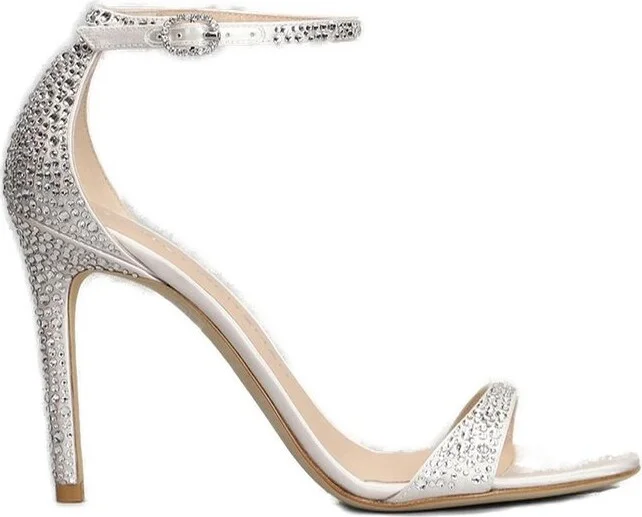 Stuart Weitzman Nudist Shine Sandals