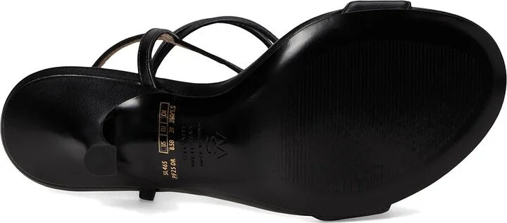 Stuart Weitzman Nudist Wrap 100 Women's Shoes Black : 7.5 M, Leather - Image 3