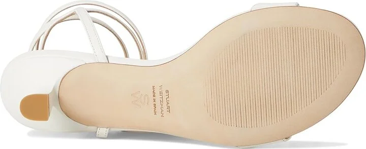 Stuart Weitzman Nudist Wrap 50 Women's Wedge Shoes Black : 5 M, Leather - Image 9
