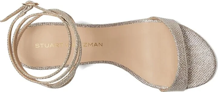 Stuart Weitzman Nudist Wrap 50 Women's Wedge Shoes Poudre : 6 M, Leather - Image 2