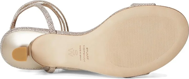 Stuart Weitzman Nudist Wrap 50 Women's Wedge Shoes Poudre : 6 M, Leather - Image 3