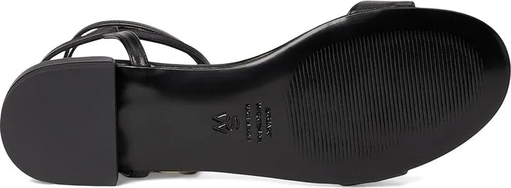 Stuart Weitzman Nudist Wrap Women's Shoes Black : 5 M, Leather - Image 3
