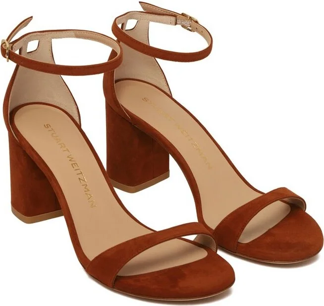 Stuart Weitzman Nudistarc Block-Heeled Sandals
