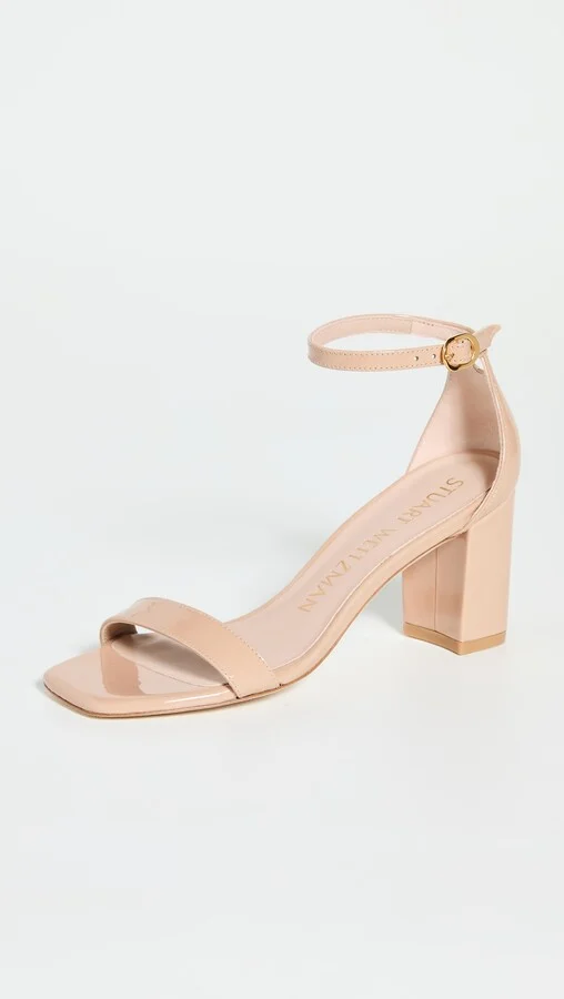 Stuart Weitzman Nudistcurve 75 Block Sandals - Image 2