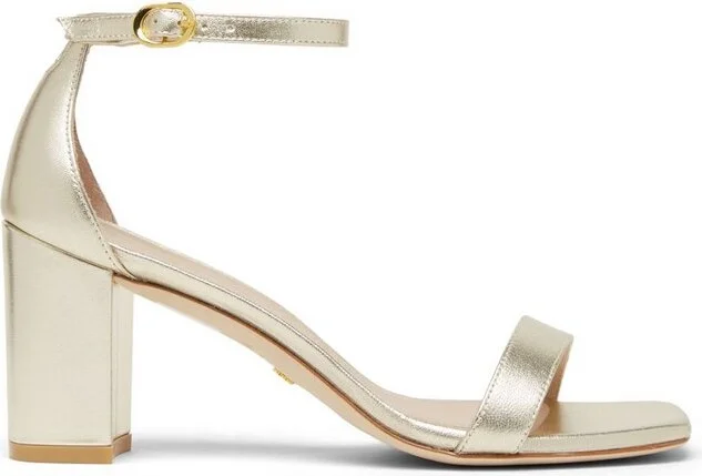 Stuart Weitzman Nudistcurve 75 Block Sandals