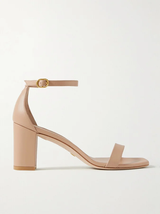 Stuart Weitzman - Nudistcurve Leather Sandals - Pink