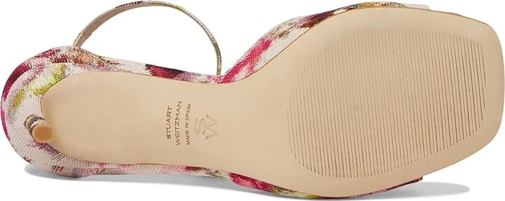 Stuart Weitzman Nudistia 75 Sandal Women's Sandals Pink : 9 M, Leather - Image 3