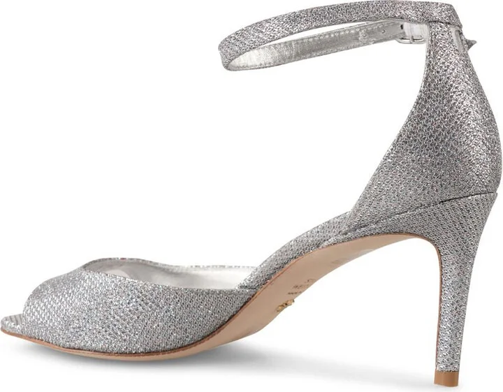 Stuart Weitzman Nudisty 75 Sandal Silver - Image 2